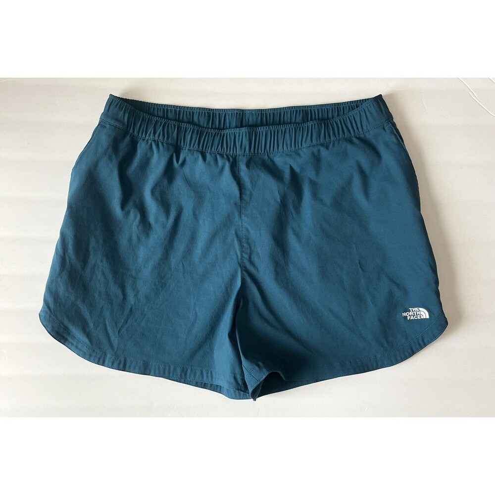 The North Face Women’s Shorts Size L Teal Blue Nylon Blend